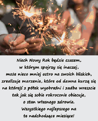 Niech Nowy Rok będzie czasem